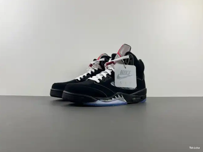 Rep TBK Metallic HF3975-001 Air Jordan 5 Reimagined Black 0613